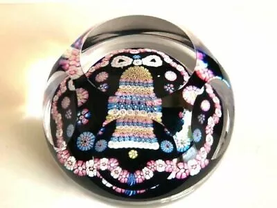 Buy Whitefriars Very Rare Limited Edition 1980 Christmas Bell Art Glass Paperweight • 795£