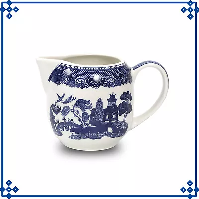 Buy Blue Willow Cream Jug 260ml Creamer Milk Pitcher Ceramic Antique Oriental Design • 8.25£