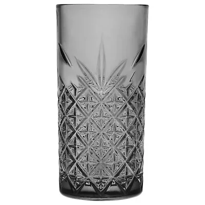Buy Pasabahce Cut Glass Crystal Effect Highball Drinking Dining Tumbler Glasses Set • 21.49£