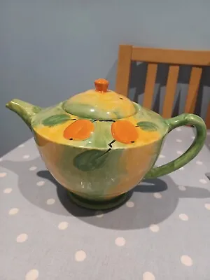 Buy Vintage 1940s  Handpainted Empire Ware Pottery Teapot • 8.50£