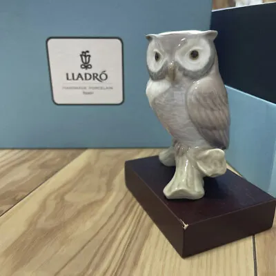 Buy Lladro Figurine Lucky Owl Unused From Japan • 148.50£