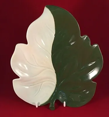 Buy Carlton Ware Australian Design Green & White Leaf Dish • 4.99£