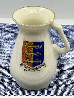 Buy Vintage Crested China-Shelley-Mini Tankard-GREAT YARMOUTH-Collectible Ornament • 8£