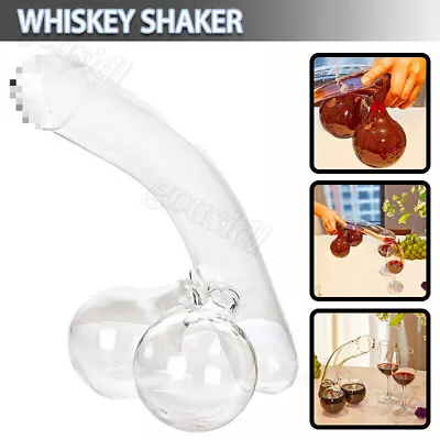 Buy Party Unique For Alcohol Men Glass Decanters Funny Whiskey Decanter Decanter • 12.99£