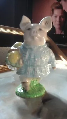 Buy Unmarked Beatrix Potter Little Pig Robinson Bone China Figurine - Beswick/albert • 7.50£