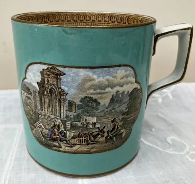Buy Antique Pratt Ware Cider Mug 123 Fenton 'Holt Near Ruins' • 30£