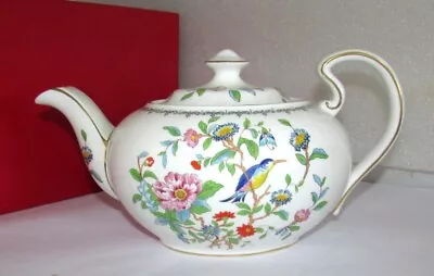 Buy Aynsley Pembroke Teapot With Lid English Fine Bone China • 139.94£