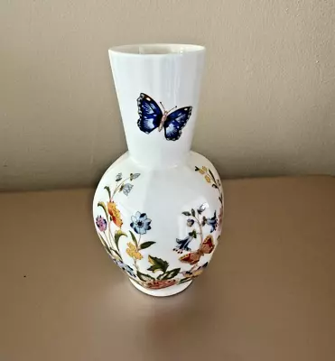 Buy Aynsley Fine English Bone China Cottage Garden Vase 14cm Height • 6.95£