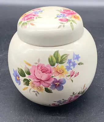 Buy Vintage Lidded Melba Ware Floral Vase • 9.95£
