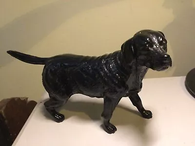 Buy Vintage Royal Doulton Black Labrador Retriever Figurine DA 145 • 14£