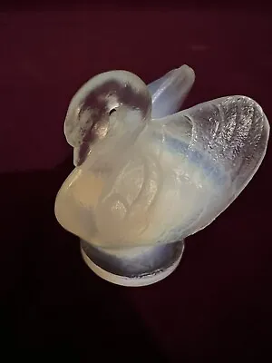 Buy Signed Vintage Sabino France Cygnet Swan Opalescent Art Glass Figurine • 42.69£
