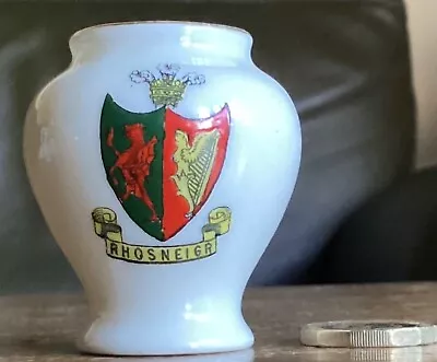 Buy Crested Pottery Souvenir Ware Miniature Vase • 9.99£