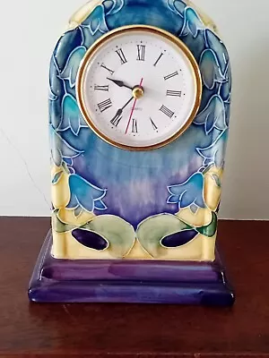 Buy Old Tupton Ware Clock. BLUEBELLS. 17cm Tall. Working. • 27.95£