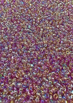 Buy 2MM Glass Seed Beads 50Gram 11/0 Jewellery Craft Making Bracelet UK Stock • 2.89£