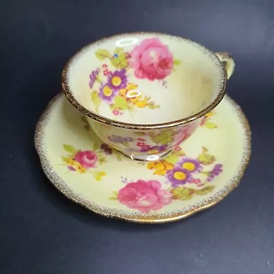 Buy Foley Bone China Coffee Demitasse Cup & Saucer Floral Pattern 3062 Vintage. No 2 • 22.74£