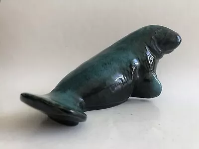 Buy BHP Blue House Pottery Manatee Sea Cow Figure Figurine Marine Animal Ornament • 20£