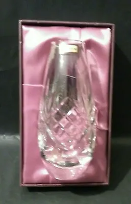 Buy Royal Doulton Webb Corbett Crystal Cut Glass Vase Wollaston • 25£