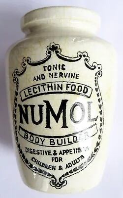 Buy Vintage Numol Body Builder Stoneware Pot • 14£