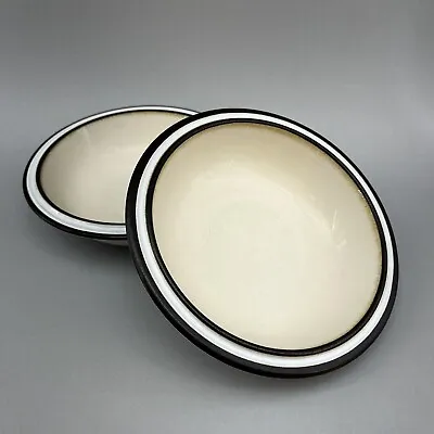 Buy Denby Madrigal Pair Of Rim 7.25” Soup Or Cereal Bowls Vintage Stoneware England • 24.02£
