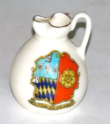 Buy Crested China Bolton On Dearne Arms • 4.99£