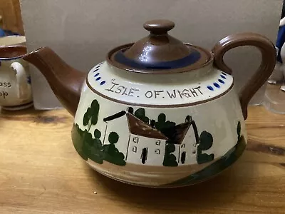 Buy Devonware,Torquay,Watcombe,Isle Of Wight Large Teapot 2x House,cottage • 14.99£