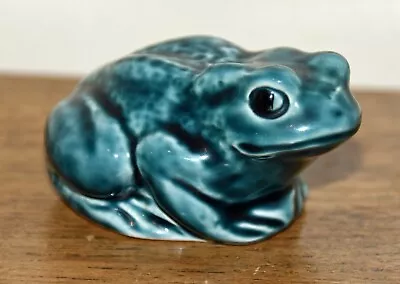 Buy Poole Pottery Ceramic Blue Frog 8 Cms Long • 6£