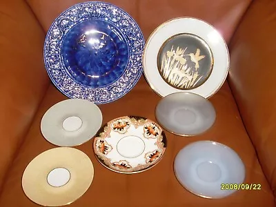 Buy Set Of Random Vintage Plates/saucers X 7 • 8£