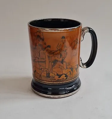 Buy Arthur Wood Pottery Treacle Glazed Mug -Ye Olde Coaching And Hunting Days' • 12£