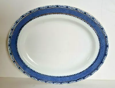 Buy Vintage Burleigh Ware Small Oval Meat / Serving Platter In The  Sandon  Pattern • 10£