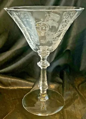 Buy Glastonbury - Lotus Vesta Clear 6  Champagne Sherbet Glass (HOLDS 6 Oz Full) • 19.24£
