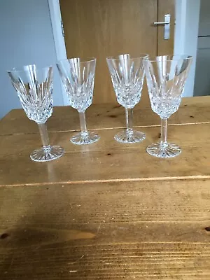 Buy Four Tyrone Crystal Wine Glasses In Rosses Pattern • 62.99£