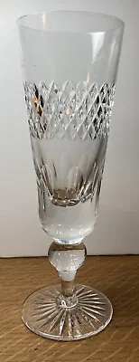 Buy A Fine Quality Vintage Crystal Champagne Flute Glass Facet And Diamond Cut • 8.49£