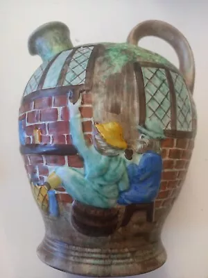 Buy Vintage Collectable Radford Pottery Pitcher Handpainted Vase • 7£