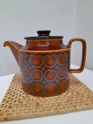 Buy A VINTAGE 1973 HORNESEA POTTERY BRONTE TEA POT With LID. Not Damaged At All. • 40£