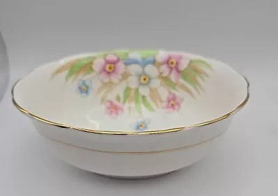 Buy Vintage Royal Albert Crown China Art Deco 1930 Hand Painted Suagr Bowl 1543  • 5£
