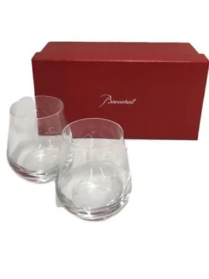 Buy Baccarat Pair Glass Tableware Tumbler 9x9x9cm From Japan • 113.69£