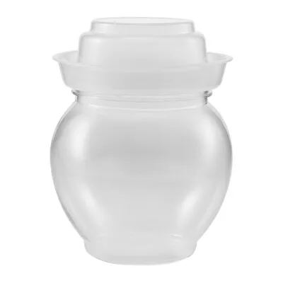 Buy Large Glass Fermentation Pot With Airlock Lid For Pickling And Brewing • 8.49£
