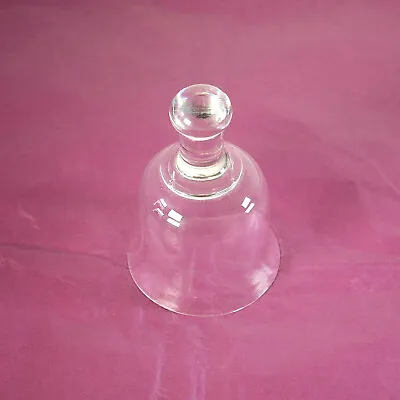 Buy Glass Bell Vintage Clear Glass Bell Shaped Cloche Glassware • 4.25£