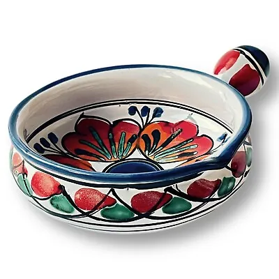 Buy Sicilian Pottery Serving Bowl | Lively Leaves Style | 100% Handmade & Painted • 25.27£