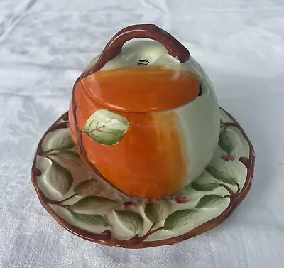 Buy Carlton Ware Apple Jam Sauce Pot Bowl With Lid (No Spoon) – Great Condition • 10£