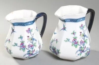 Buy Set Of 2 Matching Losol Ware Chartley Pitcher Jugs Keeling Co. 6.5  & 7.5  • 64.18£