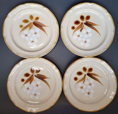Buy Vintage 1970's The Classics By Hearthside - Castlewood - Set Of 4 Salad Plates • 33.12£