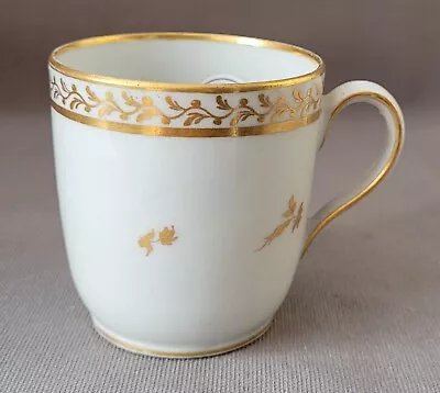 Buy New Hall Gold Pattern 264 Coffee Cup C1787-1800 Pat Preller Collection • 30£
