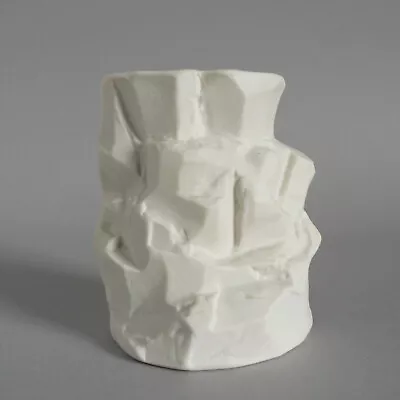 Buy Ben Thomas Porcelain 3.5  Iceberg Vase 102 White Bisque Hornsea Retro Cool 1980s • 25.95£