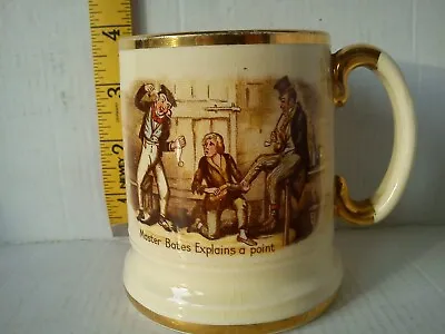Buy Arthur Wood Ceramic Charles Dickens Master Bates Micawber Vintage Mug • 10£