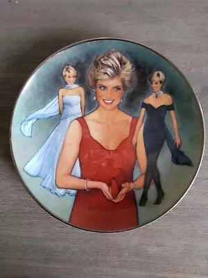 Buy Franklin Mint Princess Diana Of Wales  Queen Of Fashion  Limited Edition Plate • 0.99£