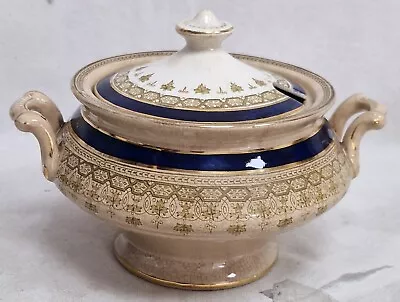 Buy Antique Burgess & Leigh Middleport Pottery Burleigh Ware Paris Lidded Tureen • 10£