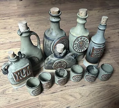 Buy Vintage Tremar Studio Pottery Set • 105£