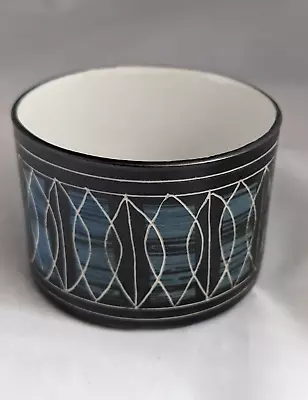 Buy Rare Ambleside Studio Pottery Sugar Bowl Dish Pot Sgraffito 6 Cm • 20£
