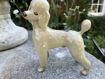 Buy Vintage Trentham Art Ware Grey Poodle Dog Figurine • 55£